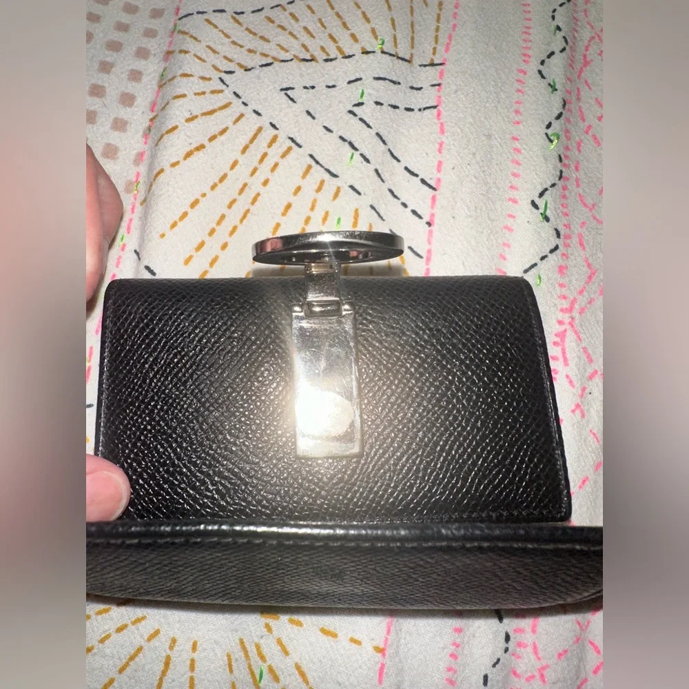 BVLGARI BLACK WALLET/KEY HOLDER
